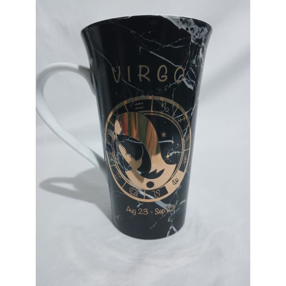 Designer's Choice By Coventry Zodiac Emblem Virgo 6-in Tall Porcelain Coffee Mug